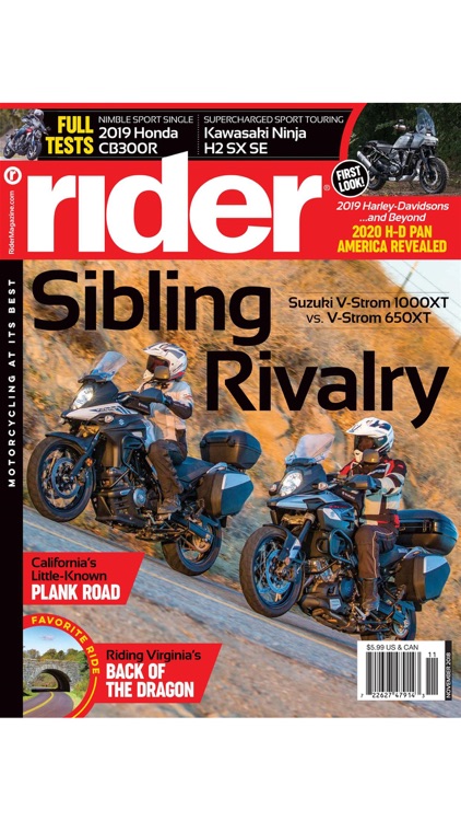 Rider Magazine, Motorcycling at its Best screenshot-4