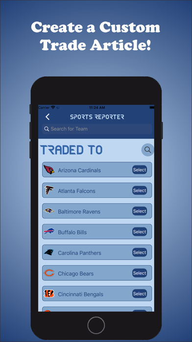 Sports Reporter Screenshot