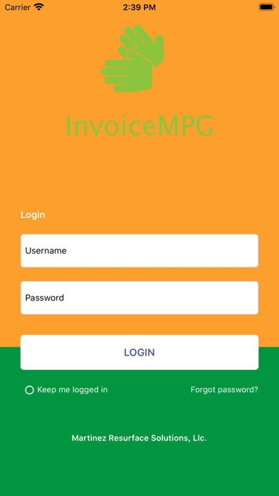 InvoiceMpg Screenshot
