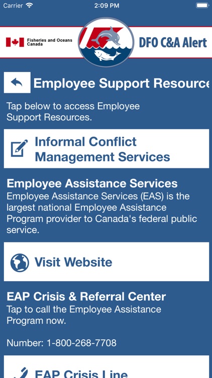 DFO C&A Alert screenshot-5