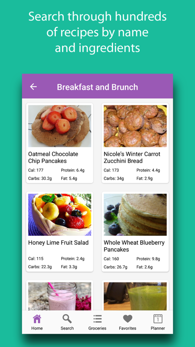 Clean-Eating Recipes Screenshot