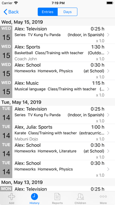 App screenshot