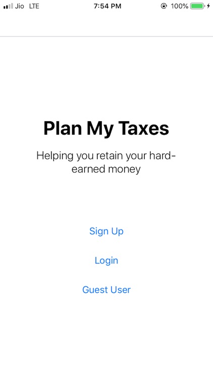 Plan My Taxes