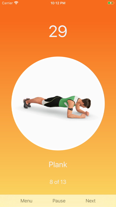 7 Minute Workout: Home Fitness Screenshot