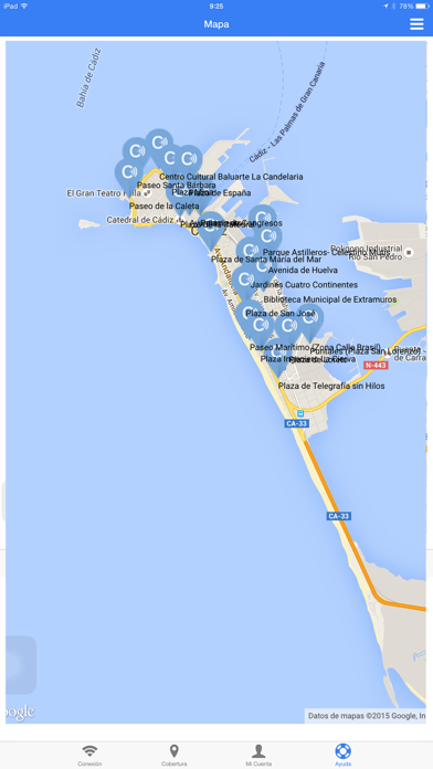 Screenshot #2 pour Cadiz.es WiFi