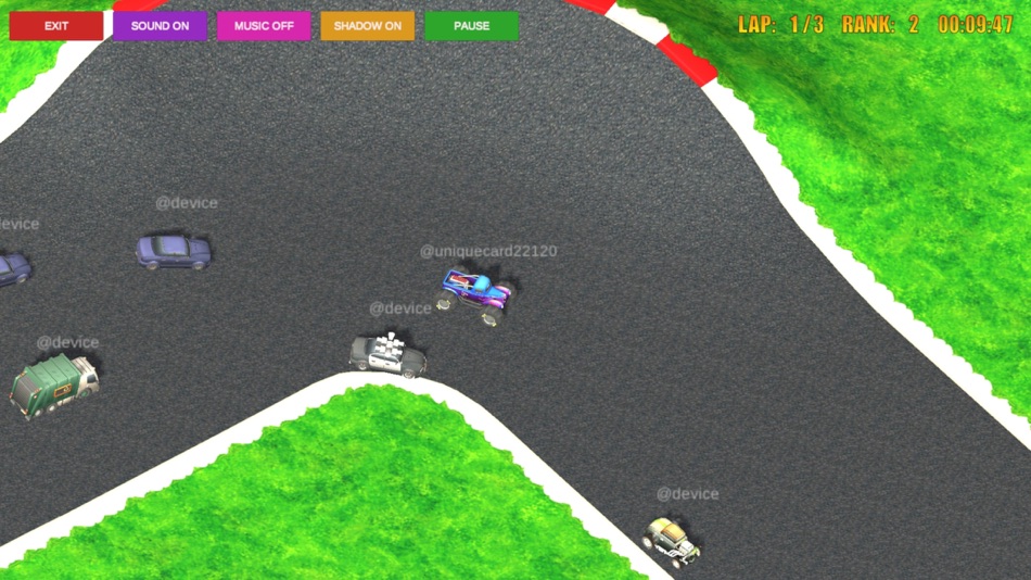 #6. Toy Car Mini Racing (iOS) โดย: Pix Arts