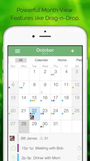 extreme calendar iphone screenshot 1