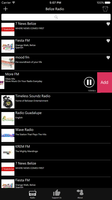 Belize Radio iPhone screenshot 4 - Entertainment app