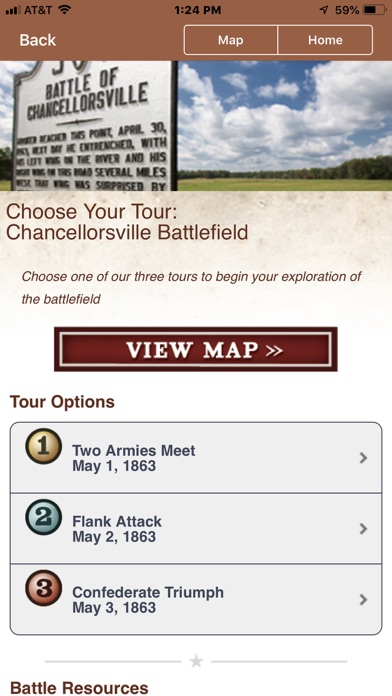 How to cancel & delete Chancellorsville Battle App from iphone & ipad 3