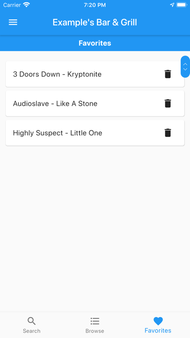 OpenKJ Songbook iPhone screenshot 4 - Entertainment app