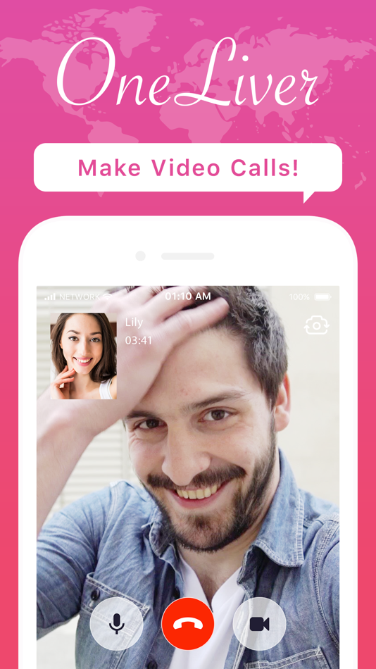 #1. OneLiver - Live Video Chat App (iOS) 由: ADC, Inc.