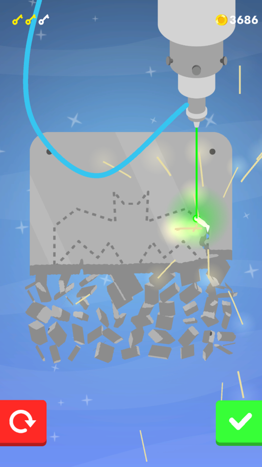 #3. Laser Cutting (iOS) 由: Dual Cat