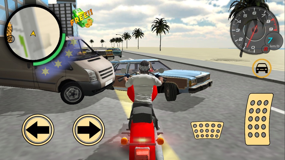 #2. Real Crime Simulator (iOS) 由: OppanaGames FZC LLC