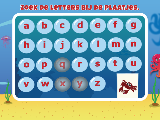 Letters leren lezen groep 3 iPad app afbeelding 4