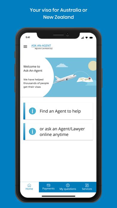 Ask-An-Agent Screenshot