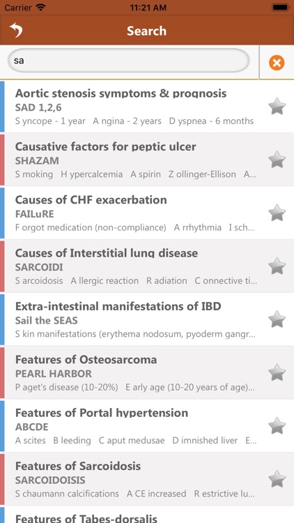 Clinic Pathology Mnemonics screenshot-4