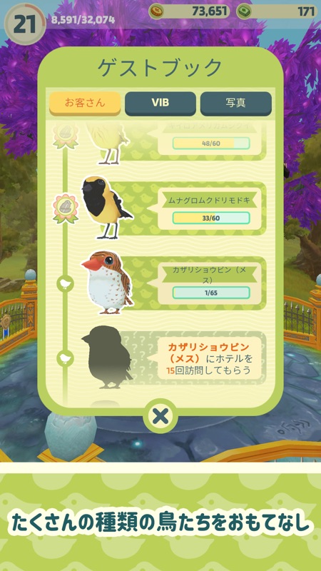 バードホテル screenshot 2