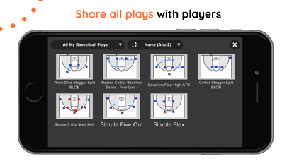 VReps Basketball Playbook Screenshot