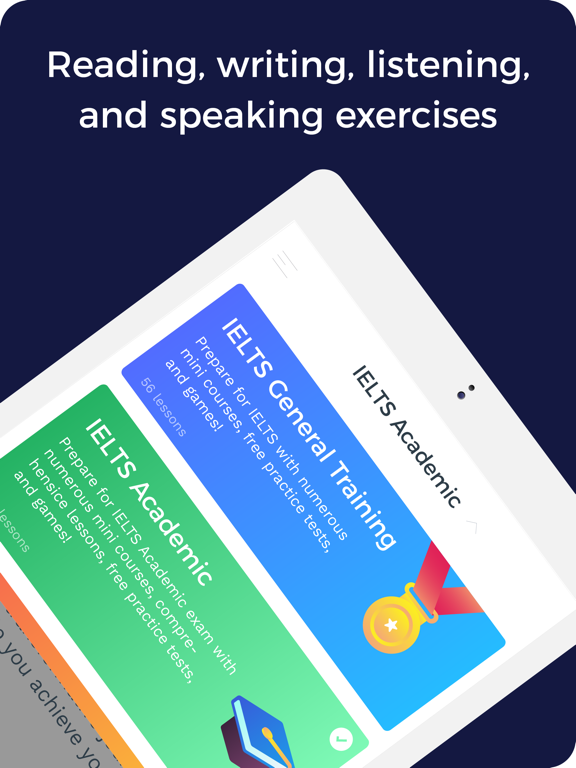 IELTS Prep Master iPad screenshot 2 - Education app