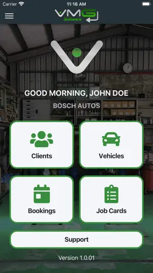 VMG Workshop Mobile screenshot 2