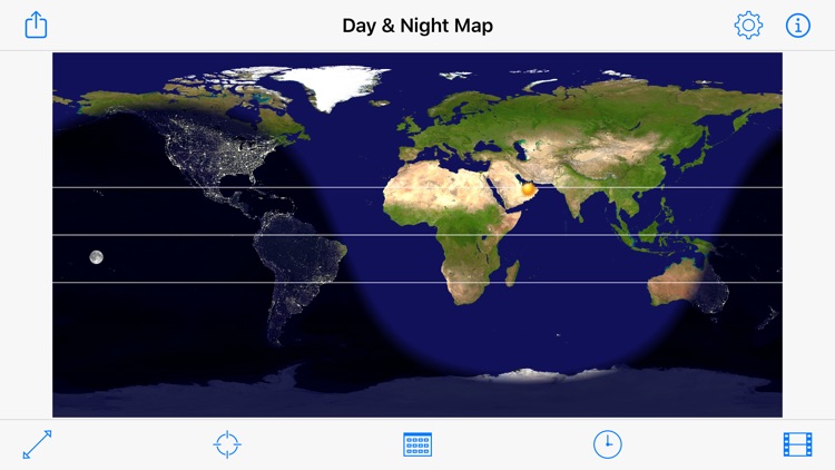 Day & Night Map