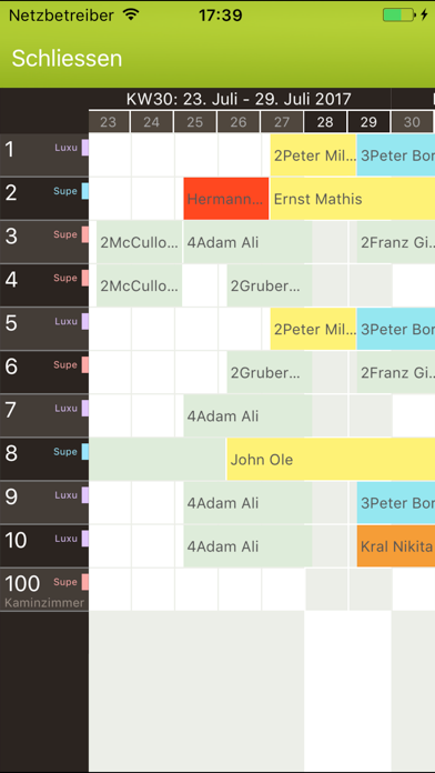 Screenshot #1 pour igumbi Hotelsoftware