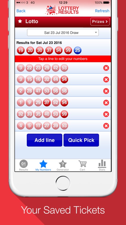 Lottery Results - Ticket alert screenshot-4