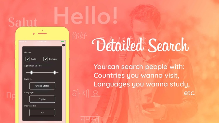 Language Exchange Langmatch