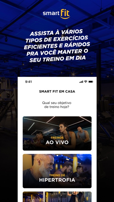 Smart Fit App Screenshot