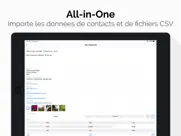 carte contact iPad Captures Décran 2