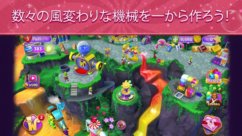 Wonka's World of Candy Match 3 screenshot 2