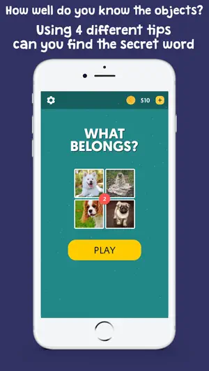 What Belongs?Find Hidden Words screenshot 1