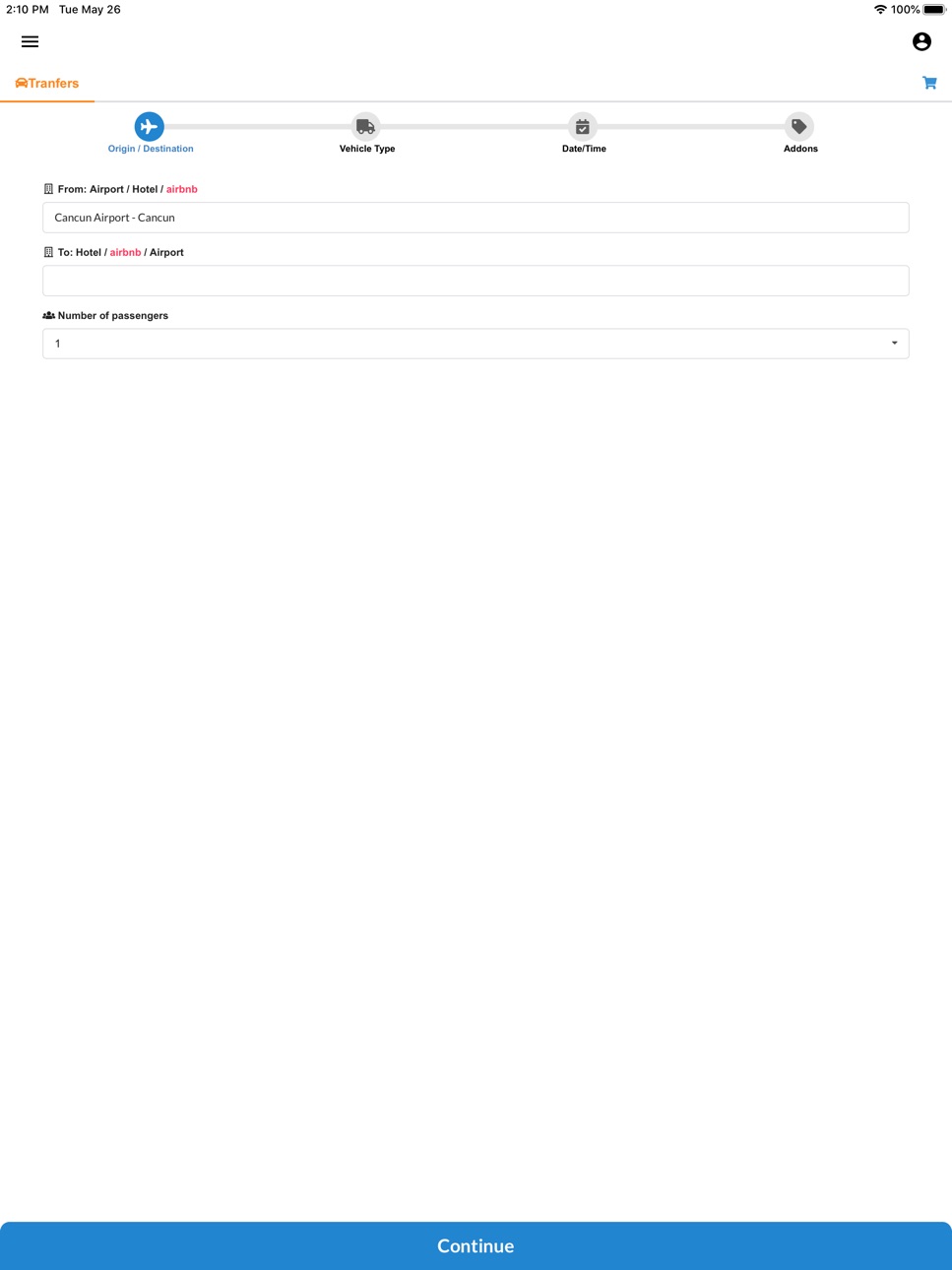 iPad screenshot