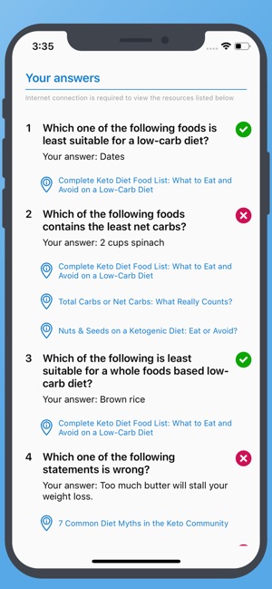 Keto Diet App Quiz(圖5)-速報App