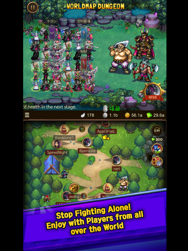 Captura de pantalla del juego de rol de todos