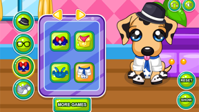 Caring for puppy salon games screenshot