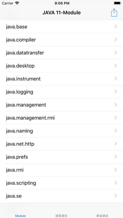 Screenshot #1 pour Java SDK 11 API Reference