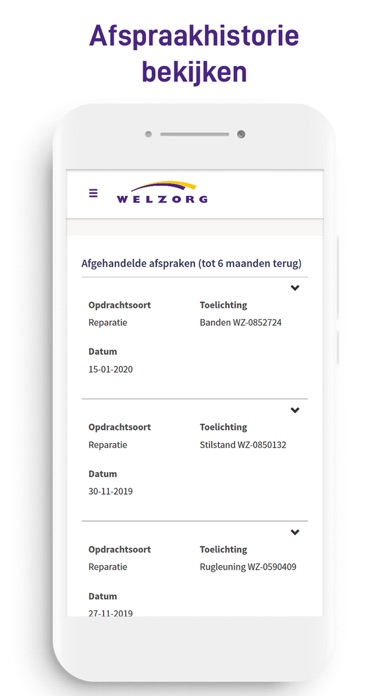 Mijn Welzorg Screenshot