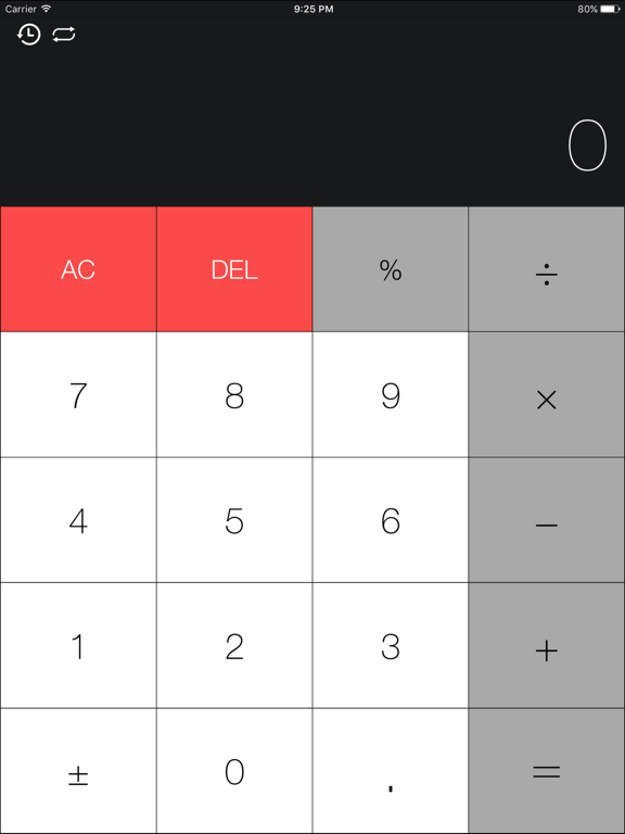 Screenshot #4 pour iCalc - Calculator