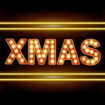 Download Merry Christmas Neon Stickers app