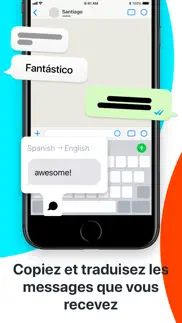 itranslate clavier iPhone Captures Décran 2