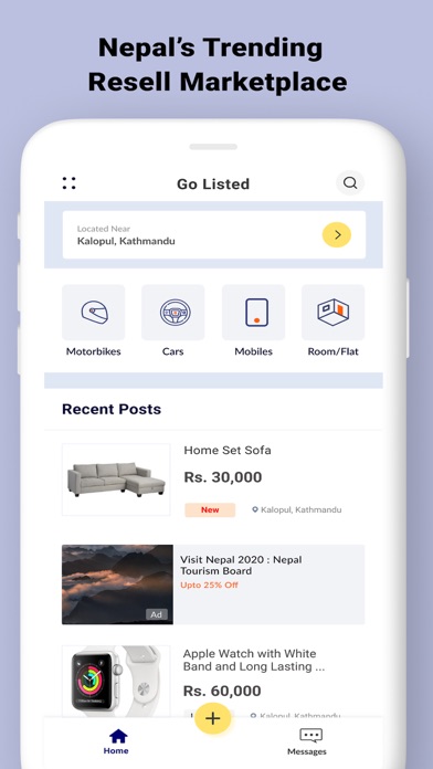 Go Listed Screenshot