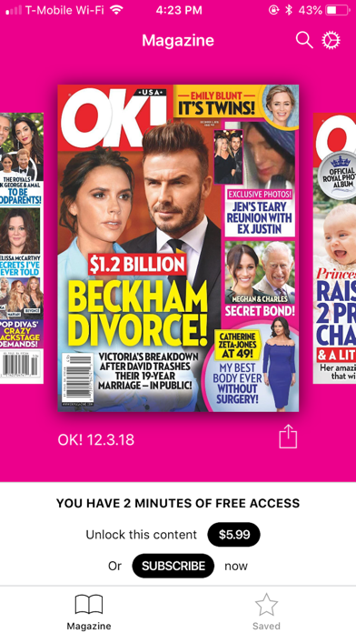 OK Magazine USA Screenshot