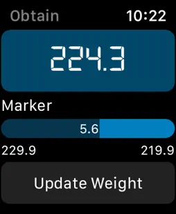 Obtain: Weight Tracker screenshot 1