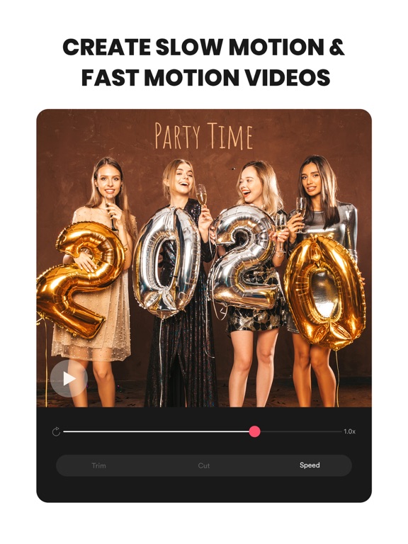 Muzishot - Pro Video Editing iPad screenshot 6 - Photo & Video app
