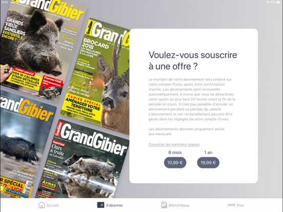 Screenshot #5 pour Grand Gibier Magazine