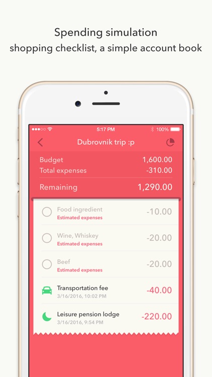 Budget management - MiniBudget