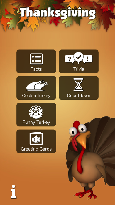 Thanksgiving App Screenshot