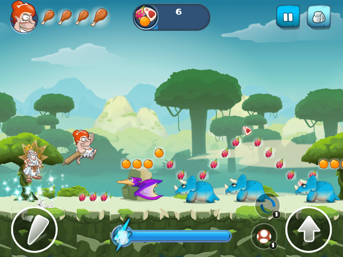 Caveman Dash - Dino Hunter