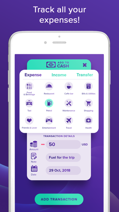 SPENDI: Expense Tracker Wallet Screenshot
